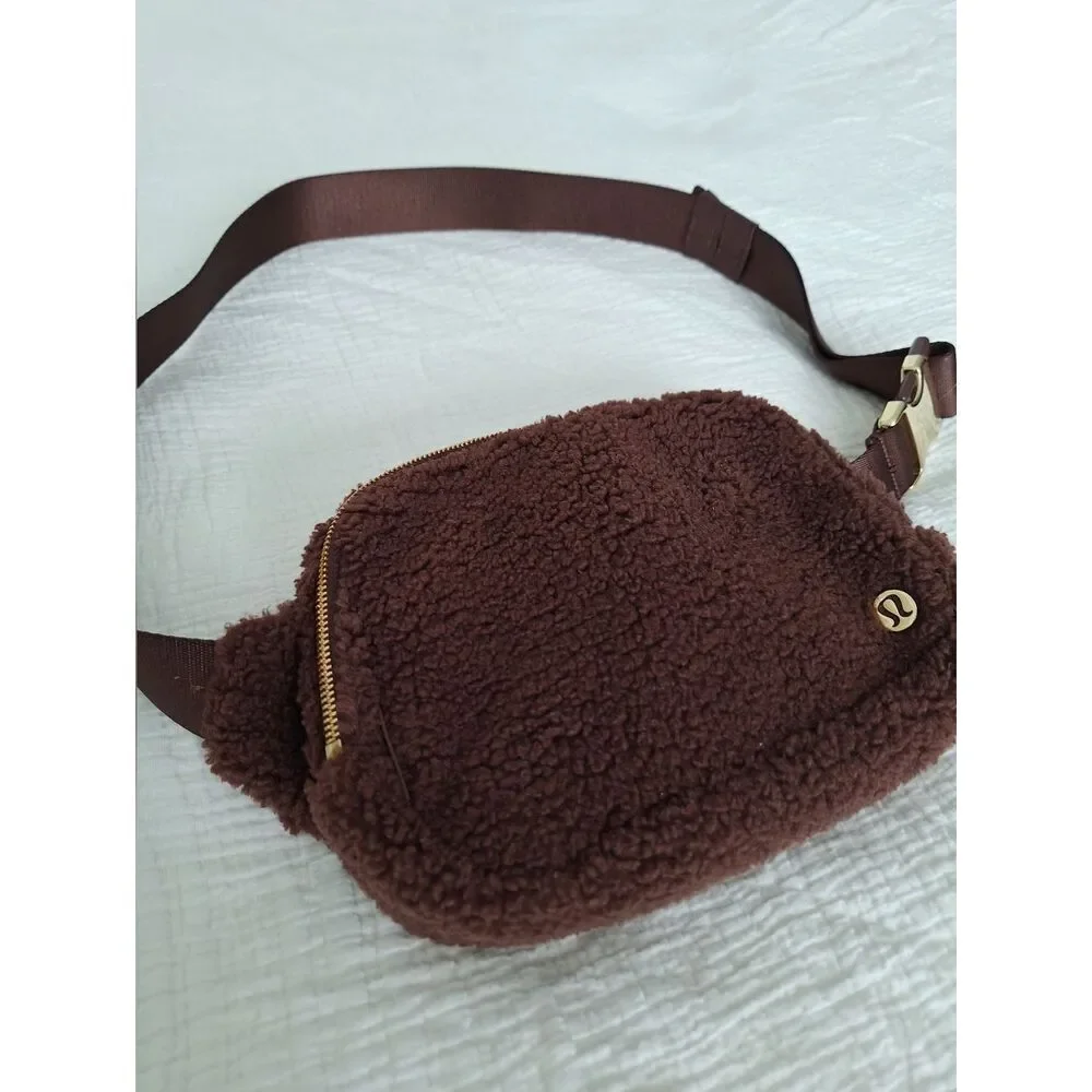 Lululemon Brown Teddy Fanny Pack
